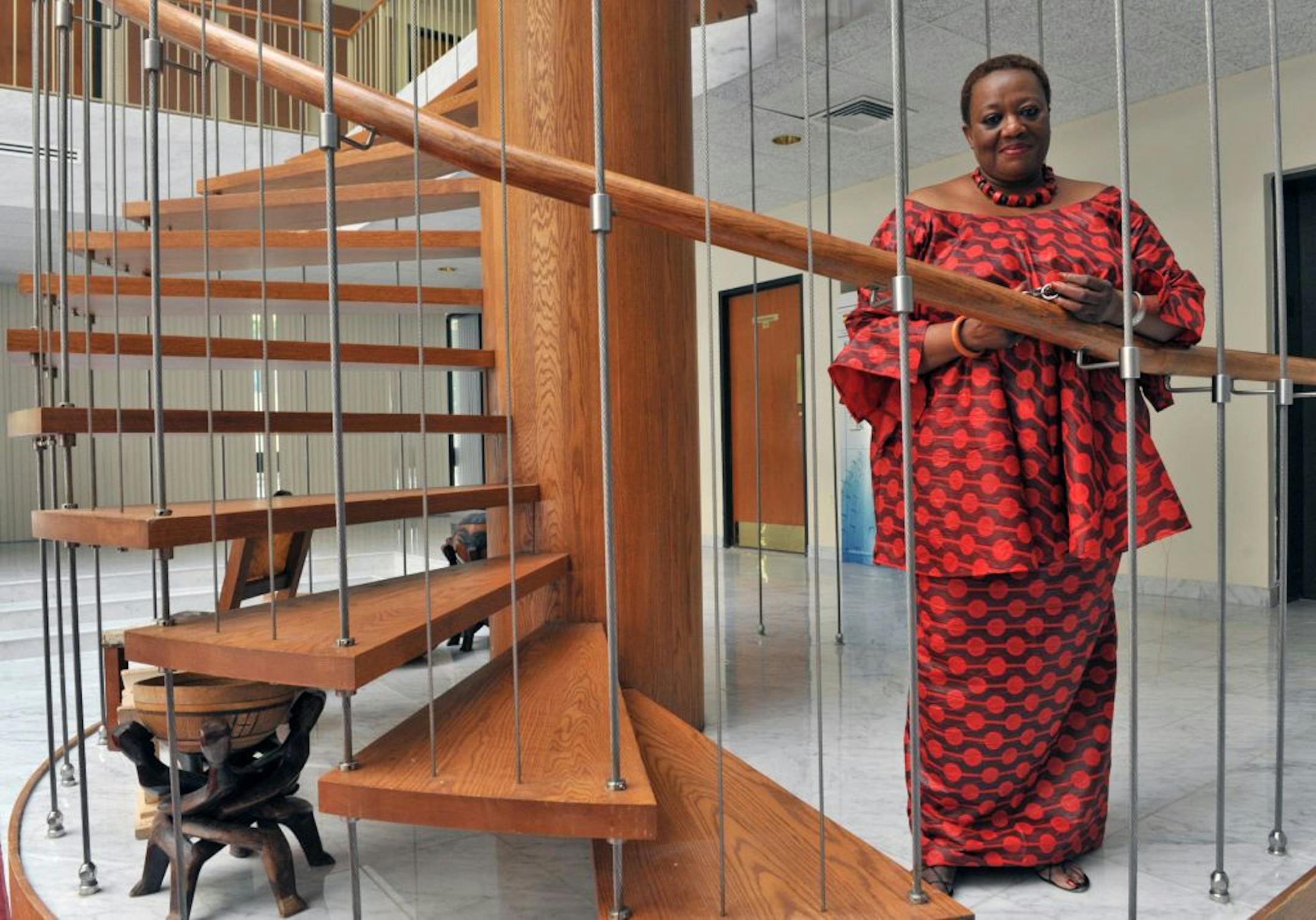 Peggielene Bartels, also known as King Peggy