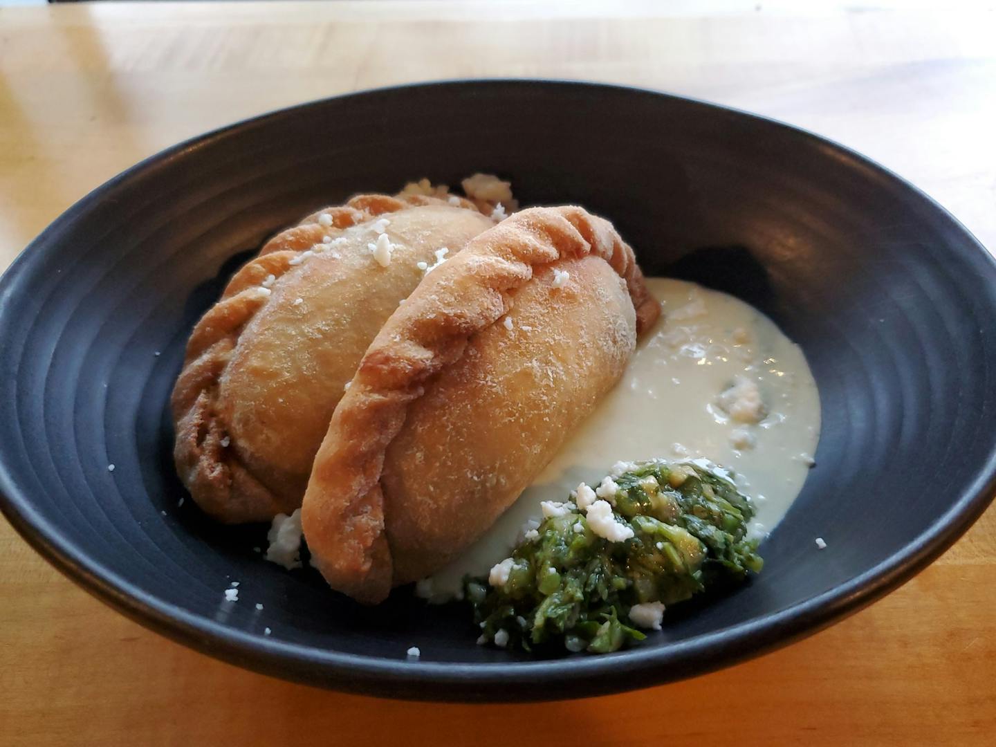 Brisket empanadas at Prieto in Minneapolis