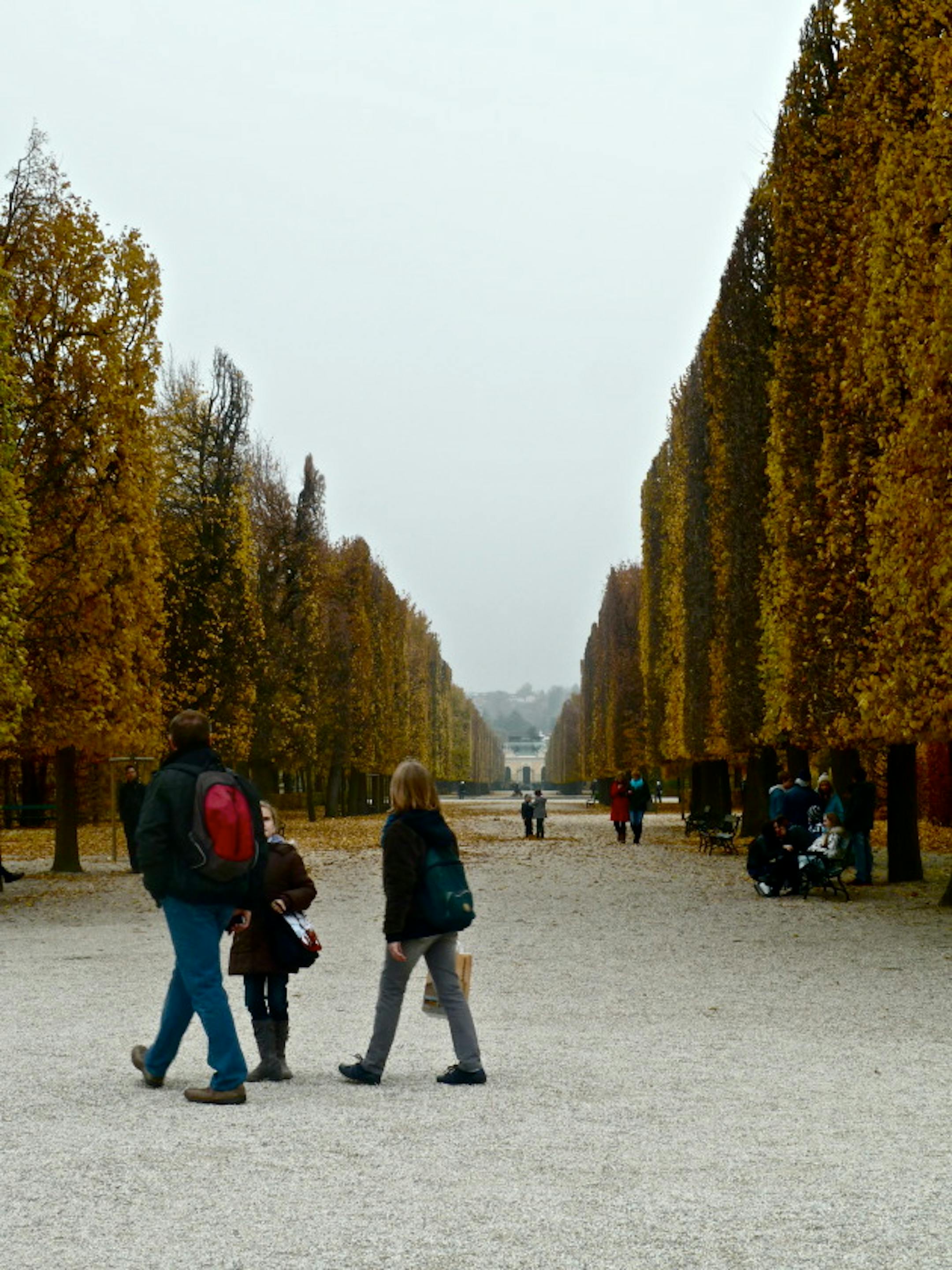 The gardens are filled with gorgeous walking and running paths.