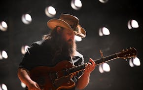 Chris Stapleton performs Saturday, April 6, 2024 at US Bank Stadium in Minneapolis, Minn.
