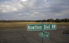 A 38 acre parcel of land on Nowthen Blvd. NW at 170th Ave. is where a new elementary school will be built in Ramsey. ] JEFF WHEELER &#xef; jeff.wheele