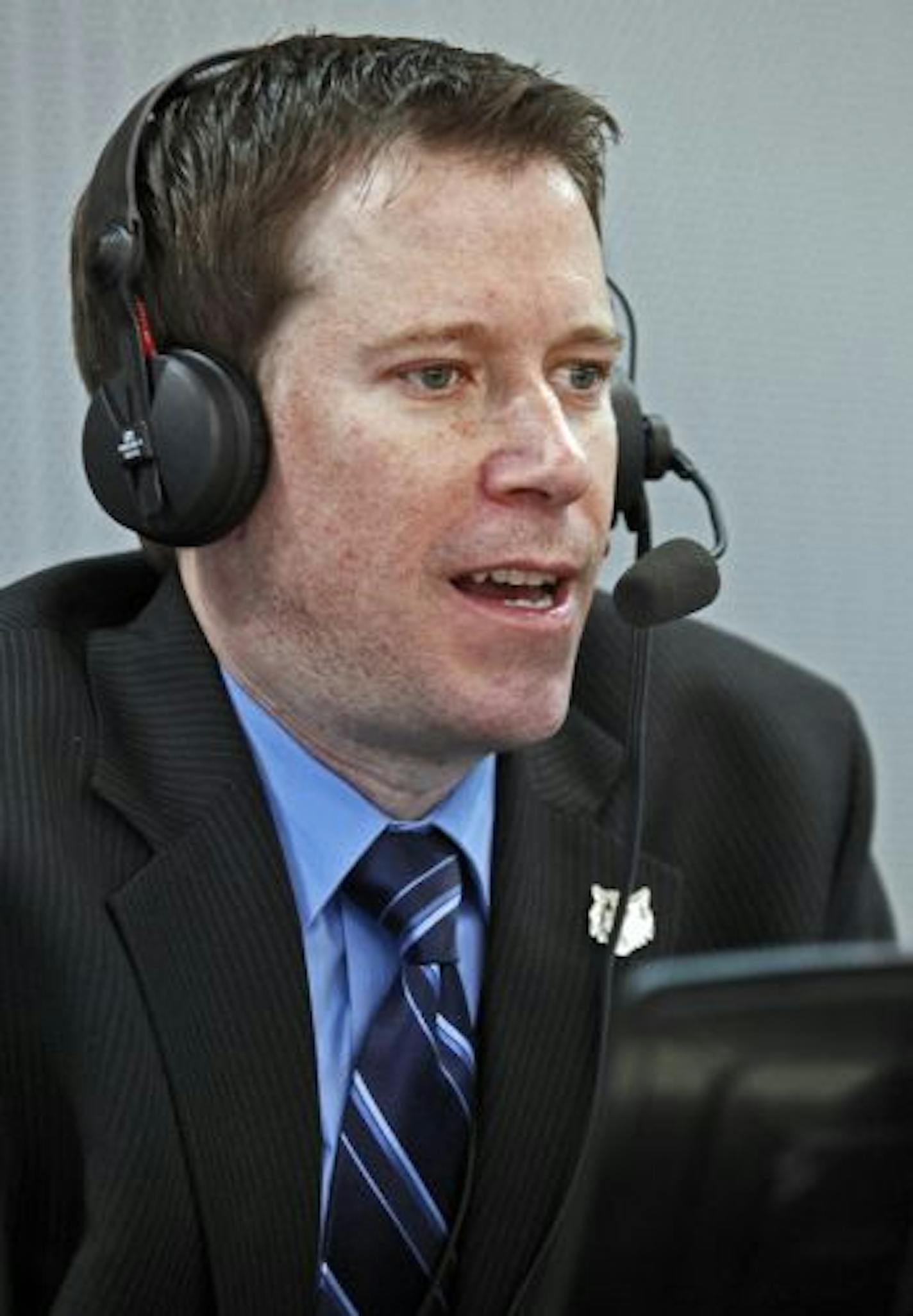 Timberwolves radio broadcaster Alan Horton