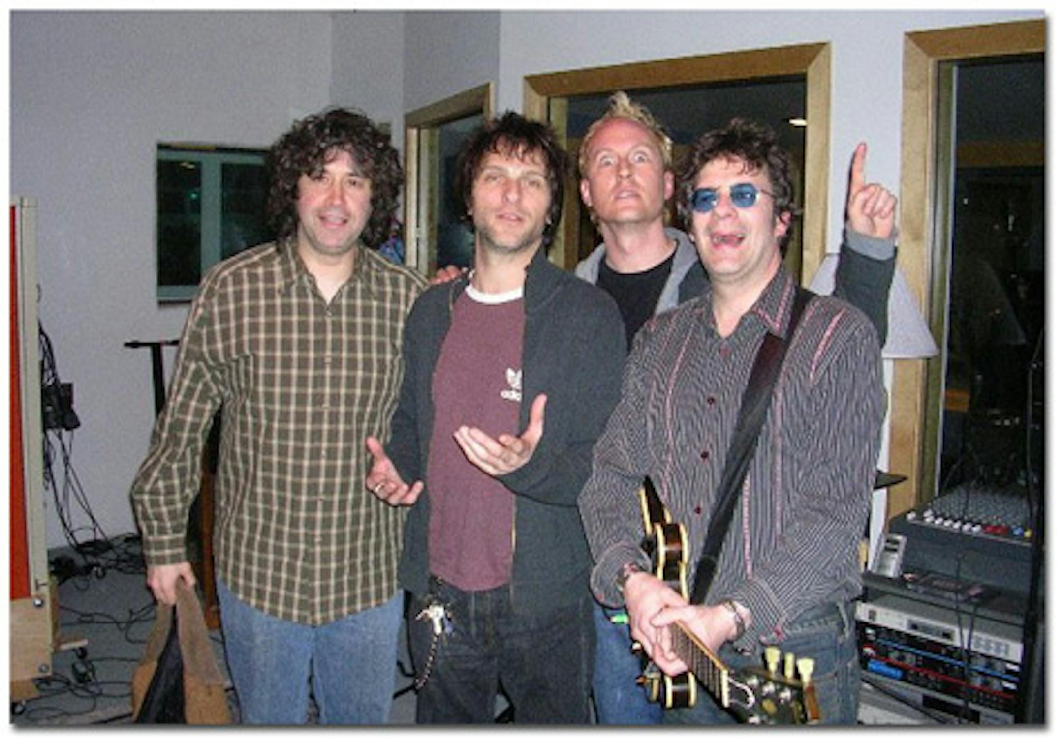 Drummer Josh Freese (third from left) played with original Replacements Chris Mars, Tommy Stinson and Paul Westerberg when they reunited to record a couple new songs for a 2006 best-of album.