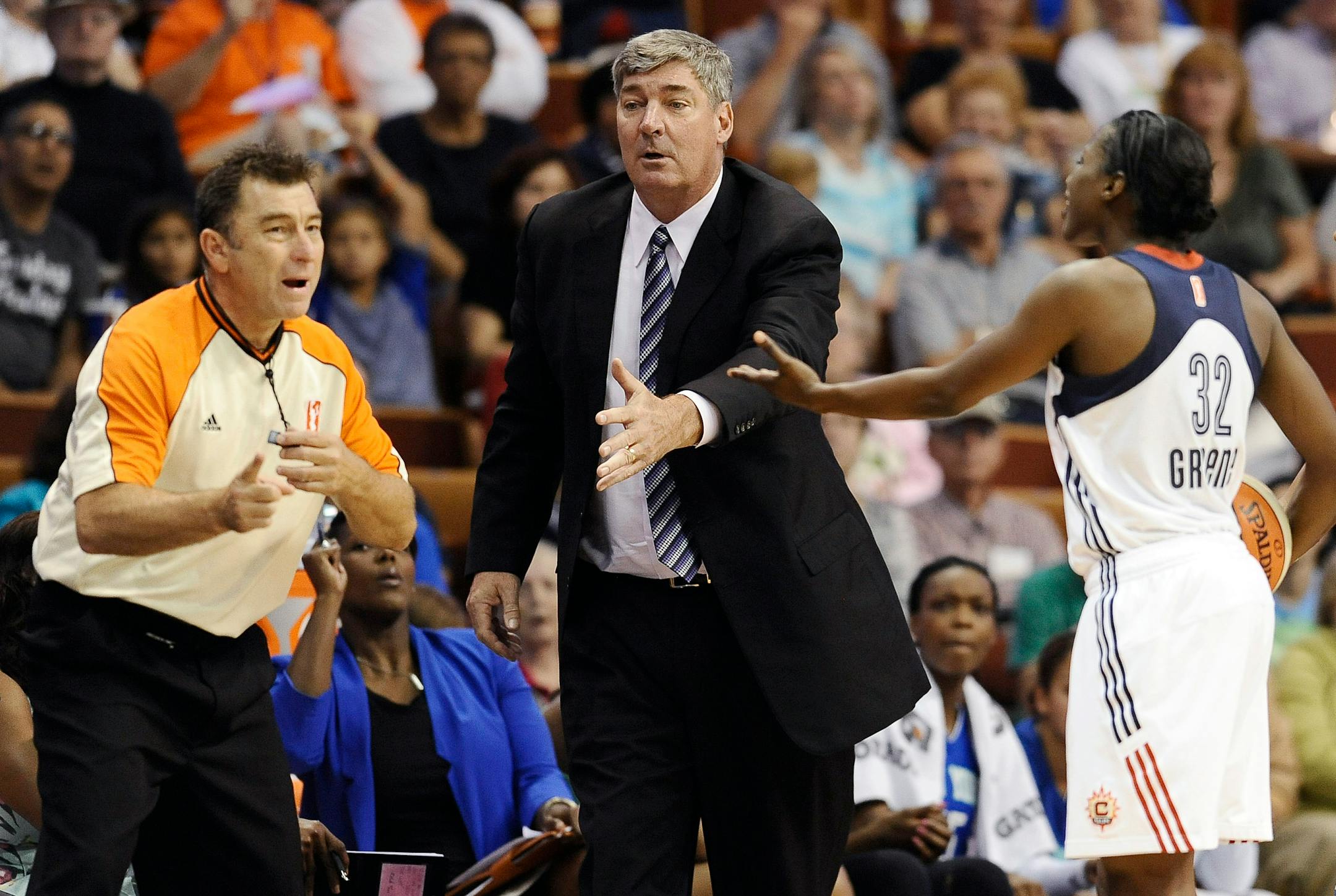 New York Liberty coach Bill Laimbeer created controversy and was subsequently fined for his comments regarding the Lynx's Maya Moore during Minnesota's victory earlier this month.