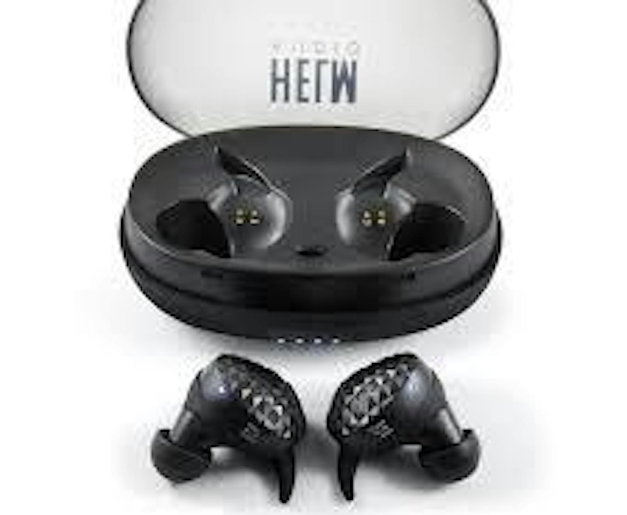 Helm Audio True Wireless 5.0 Headphones.