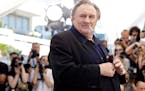 FILE - Actor Gerard Depardieu poses for photographers during a photo call for the film Valley of Love, at the 68th international film festival, Cannes