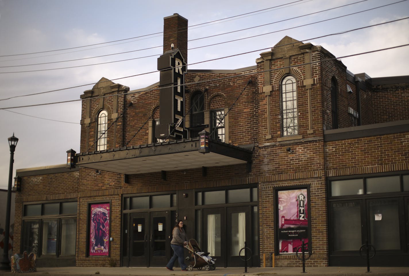 The Ritz Monday afternoon, where Theater Latt&#x221a;&#xa9; Da is currently rehearsing "Steerage Song." ] JEFF WHEELER &#x201a;&#xc4;&#xa2; jeff.wheeler@startribune.com The future of Ballet of the Dolls, the veteran Twin Cities dance troupe, remains uncertain, but the northeast Minneapolis theater that has been the company's home since a $1.2 million renovation in 2006 is seeking a turnaround. The Ritz, meanwhile, has hatched a new business plan, booked other performing-arts groups there for the