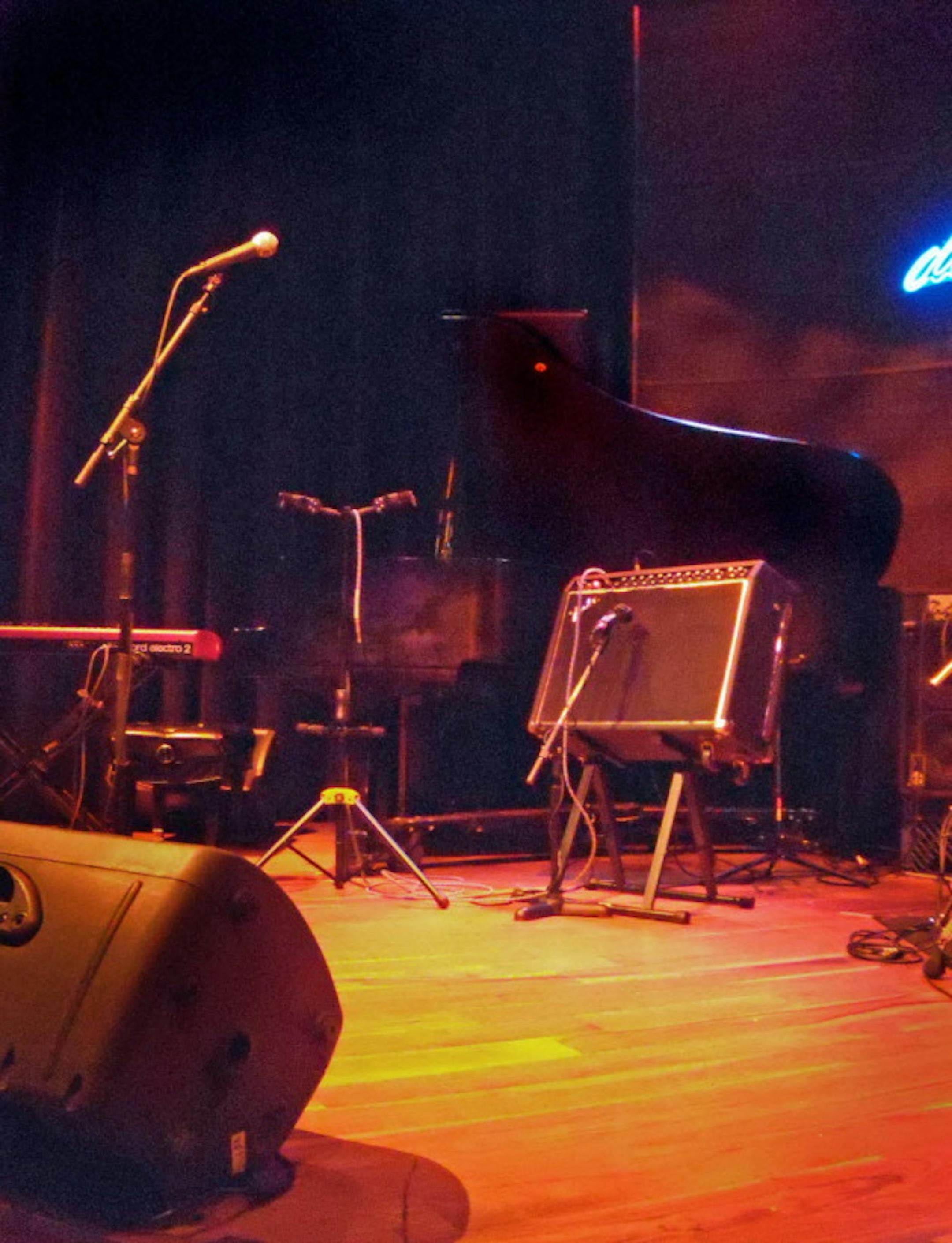 This lonely amp was set up for Prince but never used when Esperanza Spalding played the Dakota in 2009. / Star Tribune file
