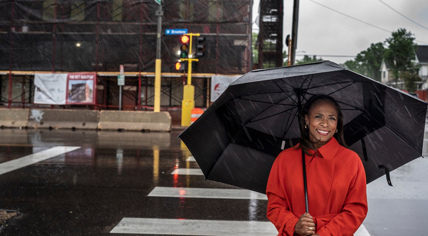 Portrait of Debra Hurston, the new executive director who's responsible for overseeing the creation of a Black-led credit union at 927 W. Broadway. ] Jerry Holt •Jerry.Holt@startribune.com