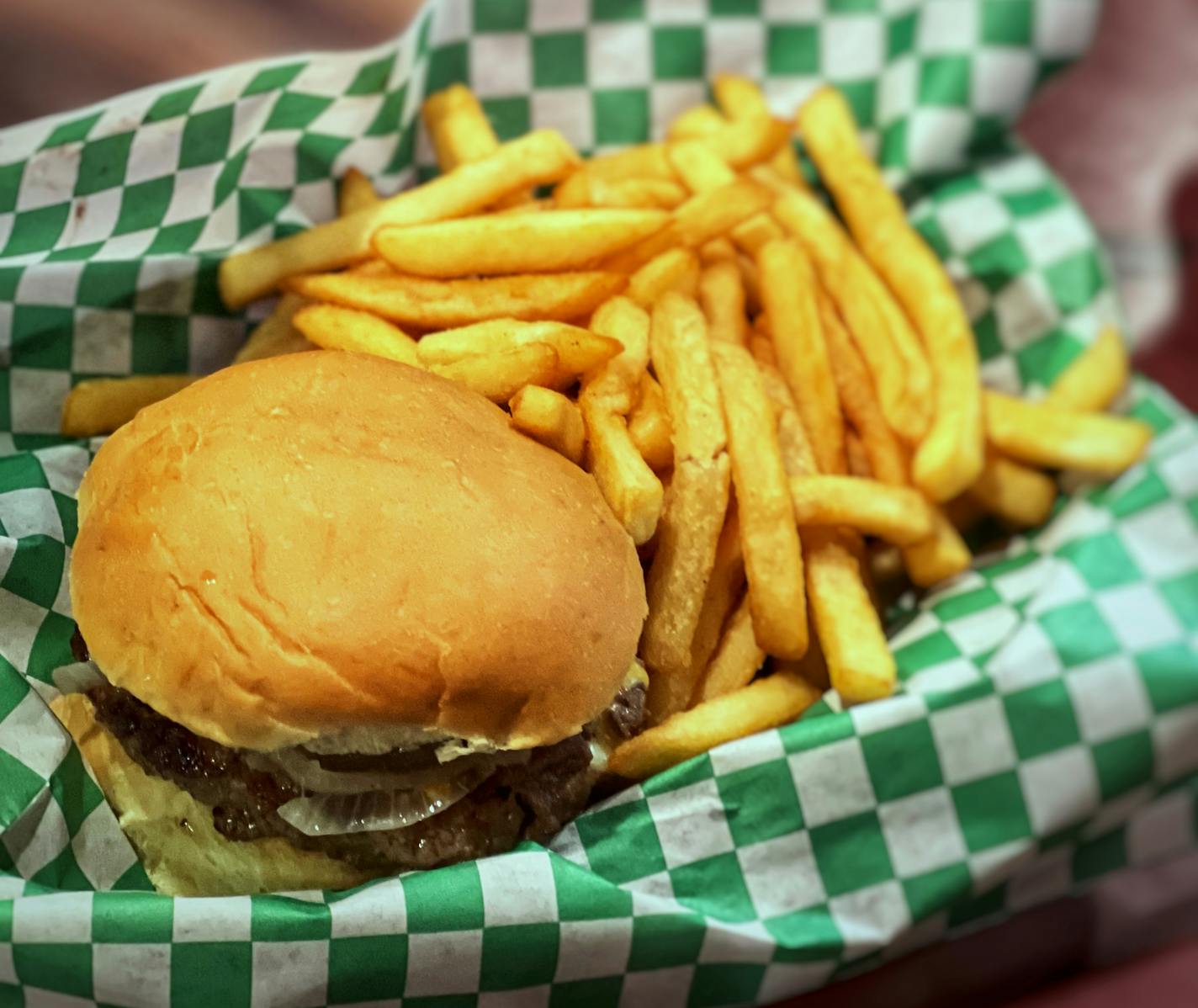 The 5-8 Club also lays claim to inventing the Juicy Lucy. Credit: Jon Cheng