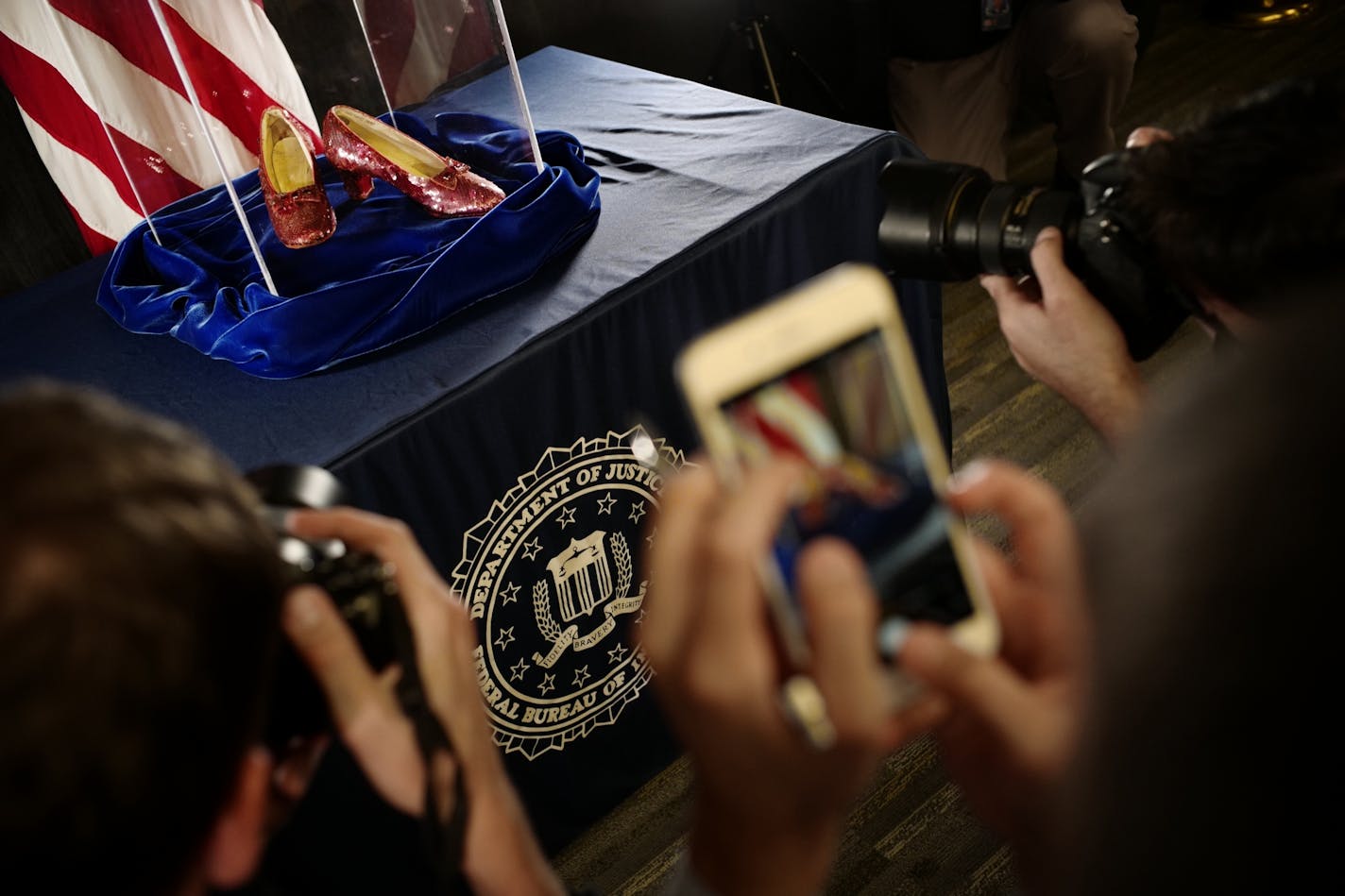 Judy Garland's stolen ruby slippers were recovered in a sting operation earlier this summer after disappearing 13 years ago from the Judy Garland Museum in Grand Rapids.