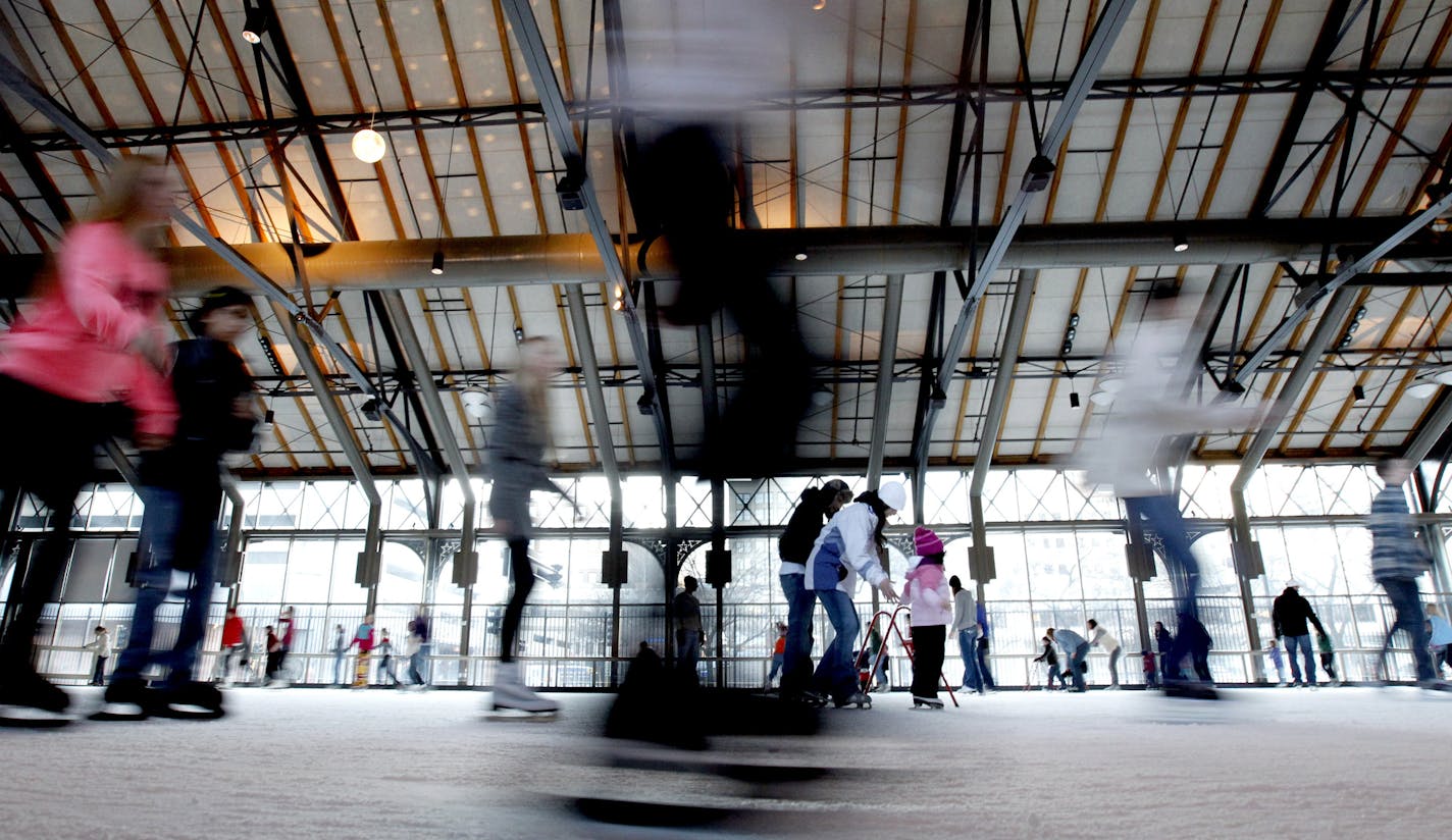 Try out the Depot skating rink in downtown Minneapolis, which opens Friday.