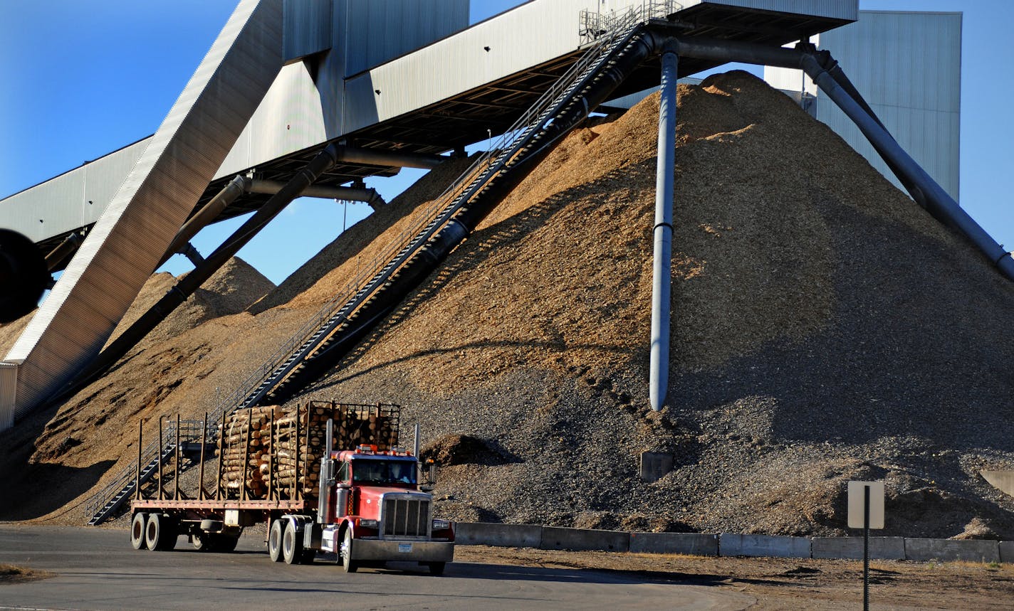 FILE-The Sappi paper mill in Cloquet has implemented rotating layoffs, while the UPM Blandin mill in Grand Rapids has shut down as the pandemic disrupts business.