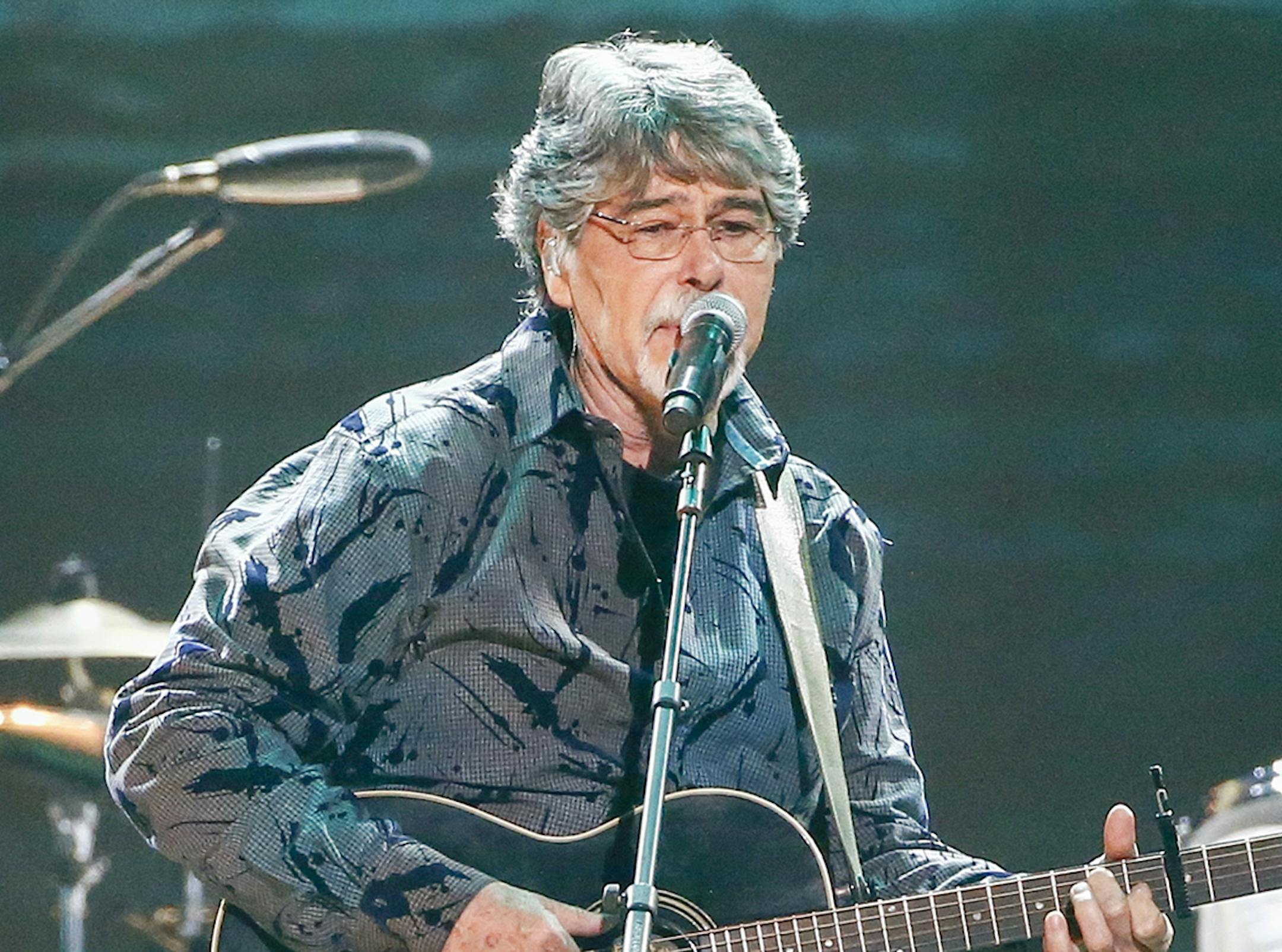 Randy Owen from the band Alabama performs at the concert "Sing me Back Home: The Music of Merle Haggard" at the Bridgestone Arena on Thursday, April 6, 2017, in Nashville, Tenn. (Photo by Al Wagner/Invision/AP) ORG XMIT: INVW
