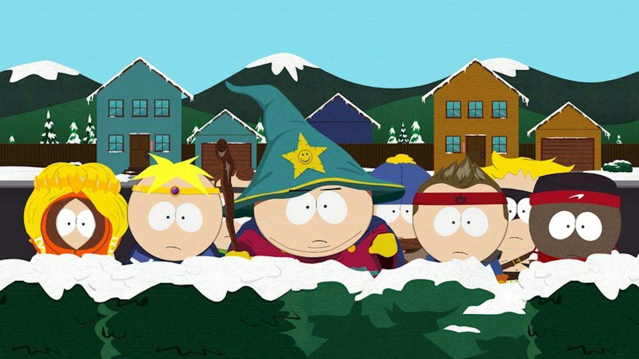 This image released by Ubisoft shows a scene from the video game ìSouth Park: The Stick of Truth." (AP Photo/Ubisoft)