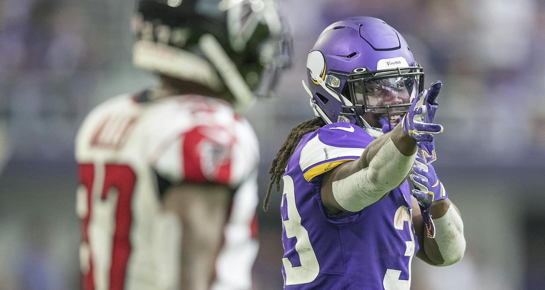Vikings running back Dalvin Cook