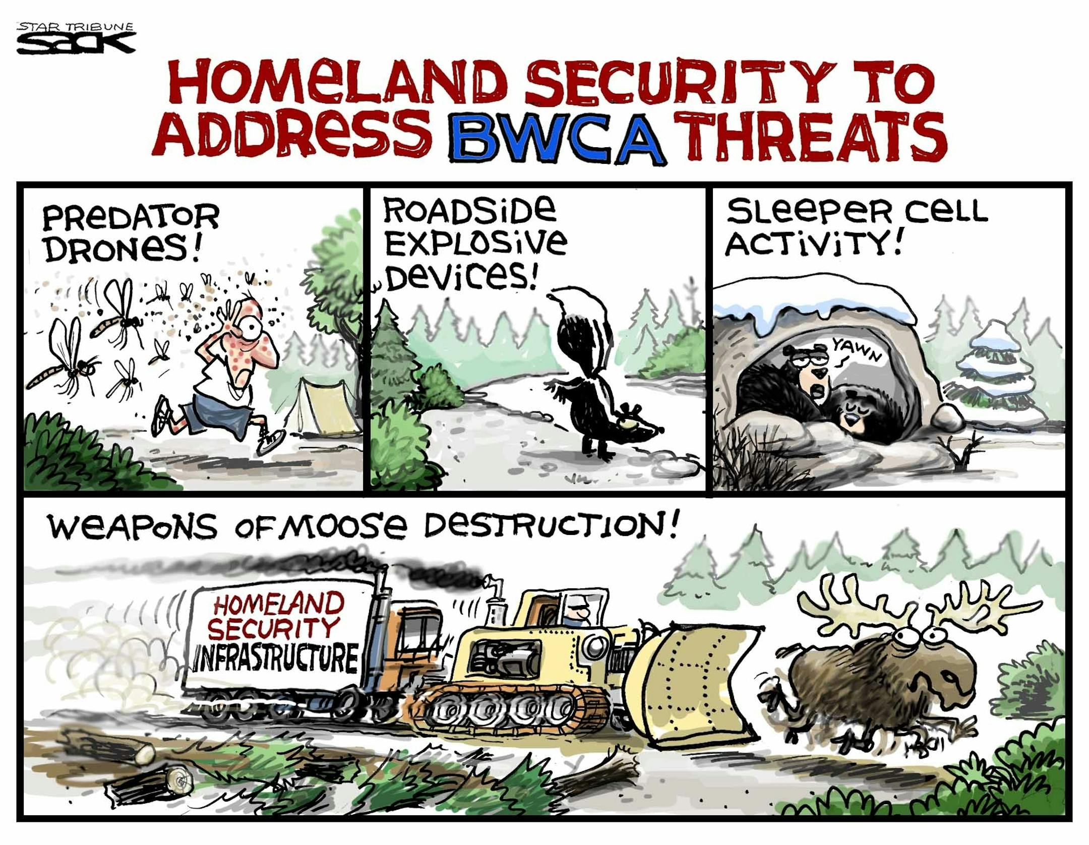 Homeland Security's proposal for unfettered access to the BWCA.