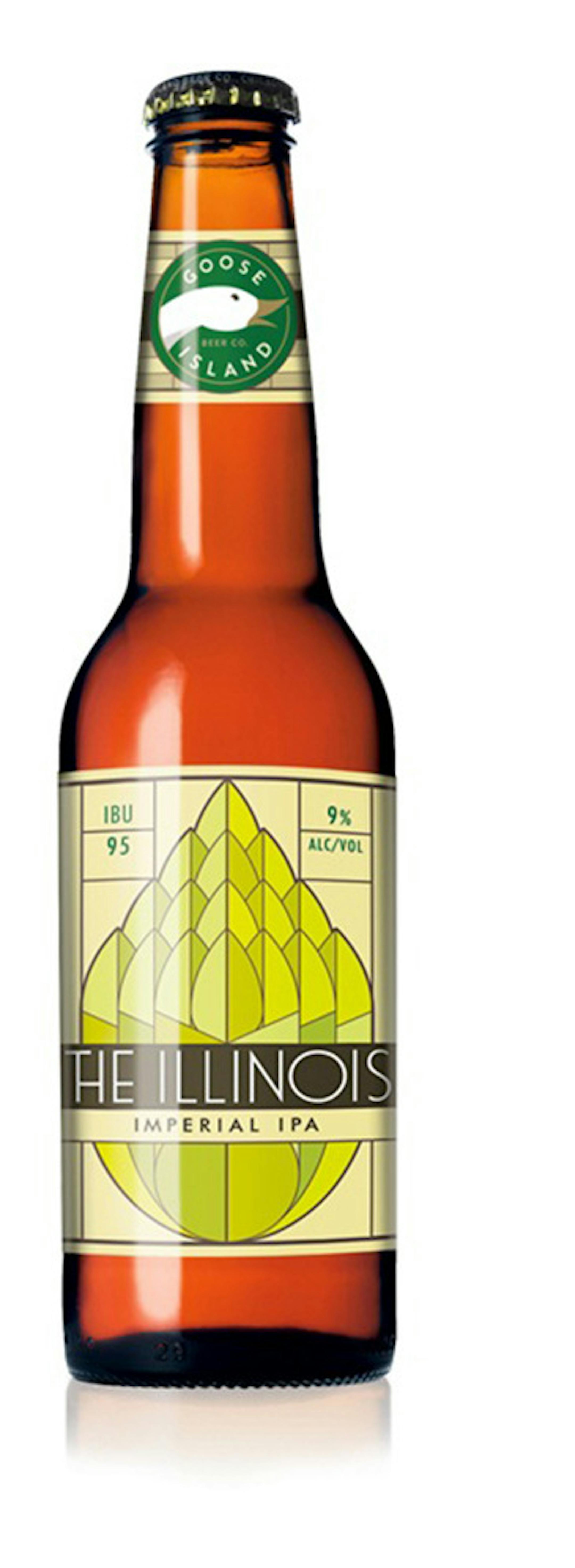 Goose Island The Illinois Imperial IPA for Michael Agnew beer column. Rendering