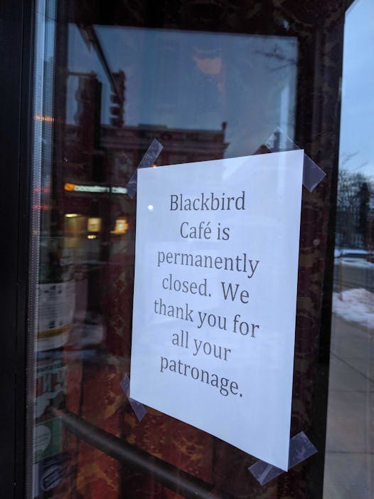 Blackbird opened in 2007 at 50th and Bryant.