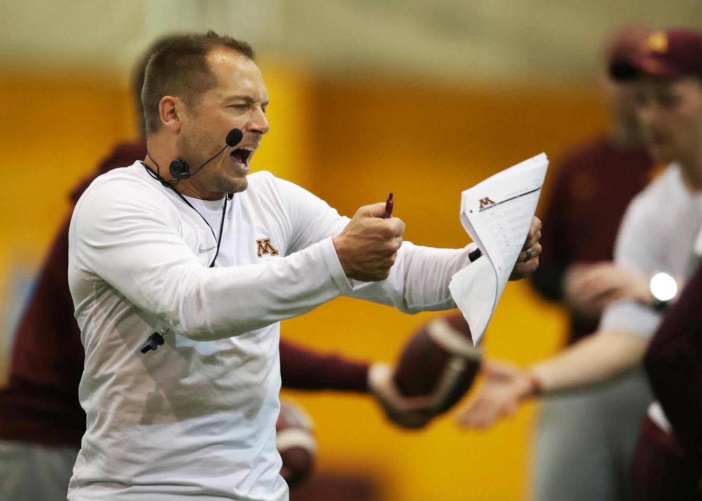 Gophers football coach P.J. Fleck