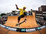 Andy Macdonald competed in the skateboard vert contest during last year's XGames.