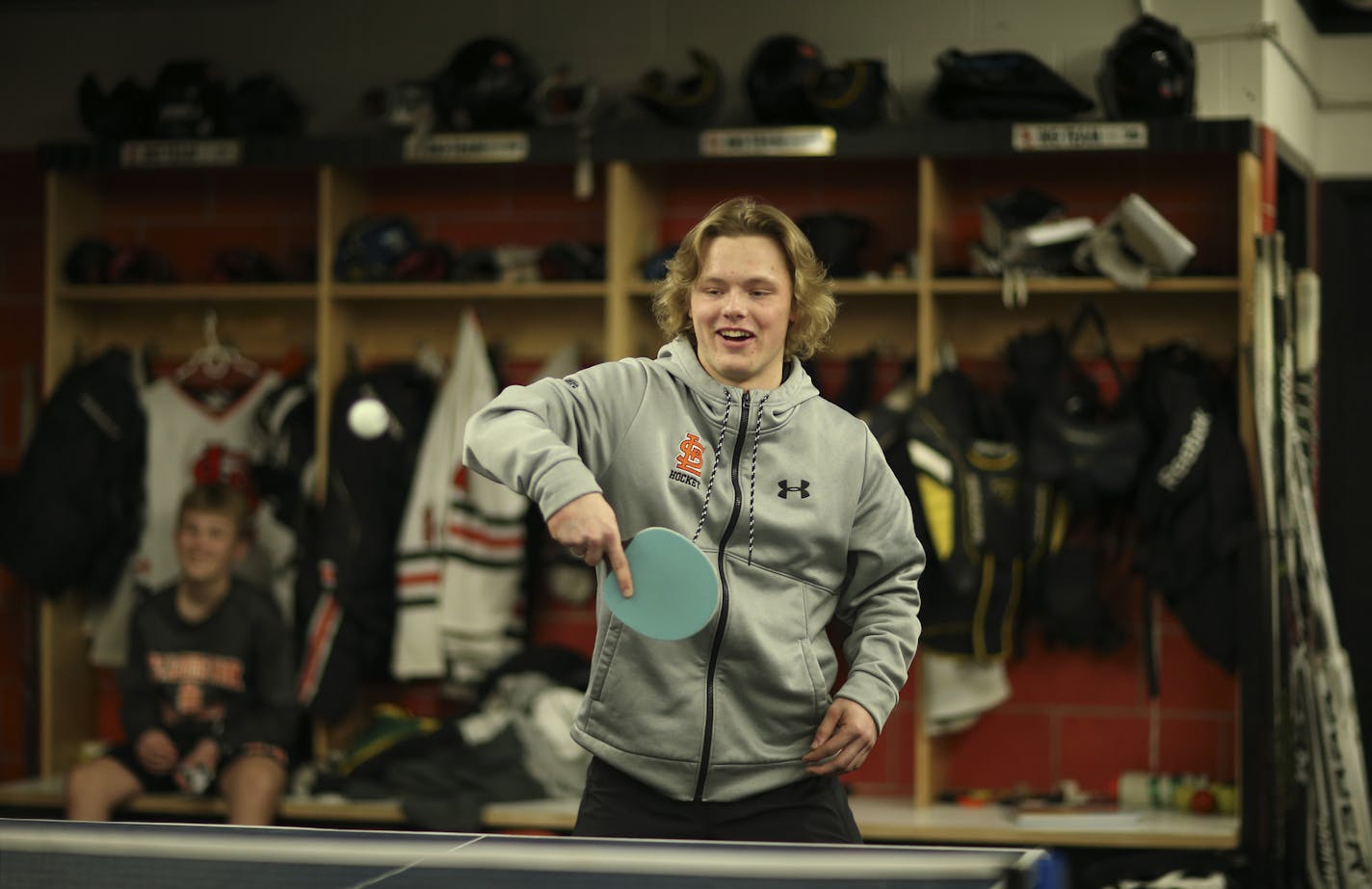 St. Louis Park senior forward Bauer Neudecker (Jeff Wheeler, Star Tribune)