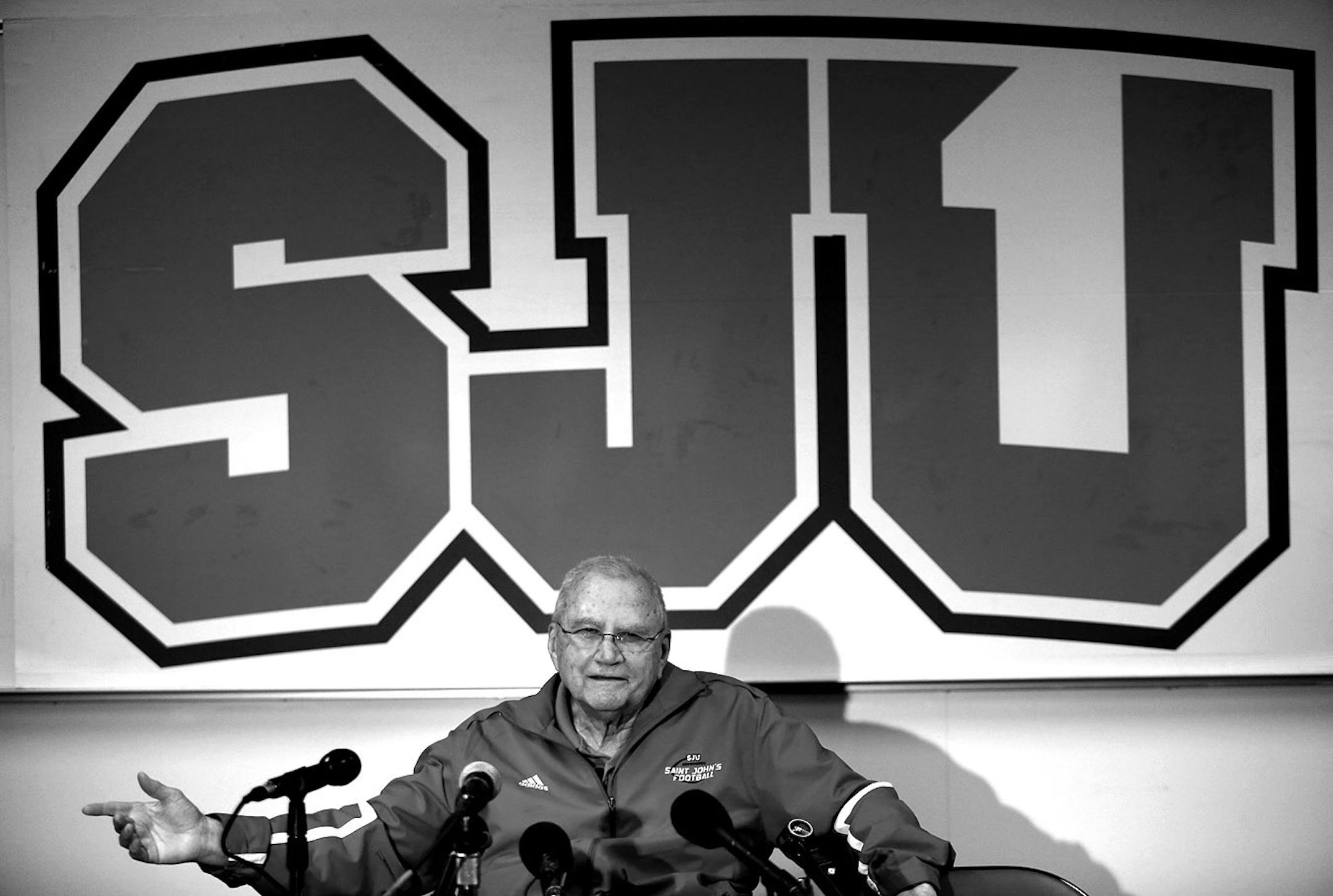John Gagliardi, the winningest coach in college football history, announced his retirement from St. John's University.