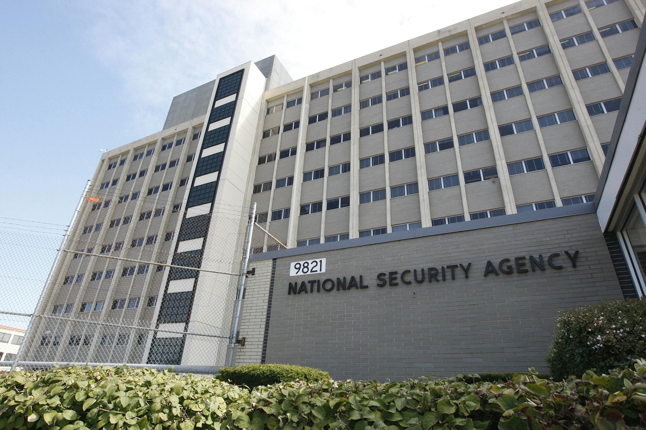 FILE - This Sept. 19, 2007 file photo shows the National Security Agency building at Fort Meade, Md. The National Security Agency has been extensively involved in the U.S. government's targeted killing program, collaborating closely with the CIA in the use of drone strikes against terrorists abroad, The Washington Post reported Wednesday Oct. 16, 2013 after a review of documents provided by former NSA systems analyst Edward Snowden. (AP Photo/Charles Dharapak, File) ORG XMIT: MIN2013110414295830