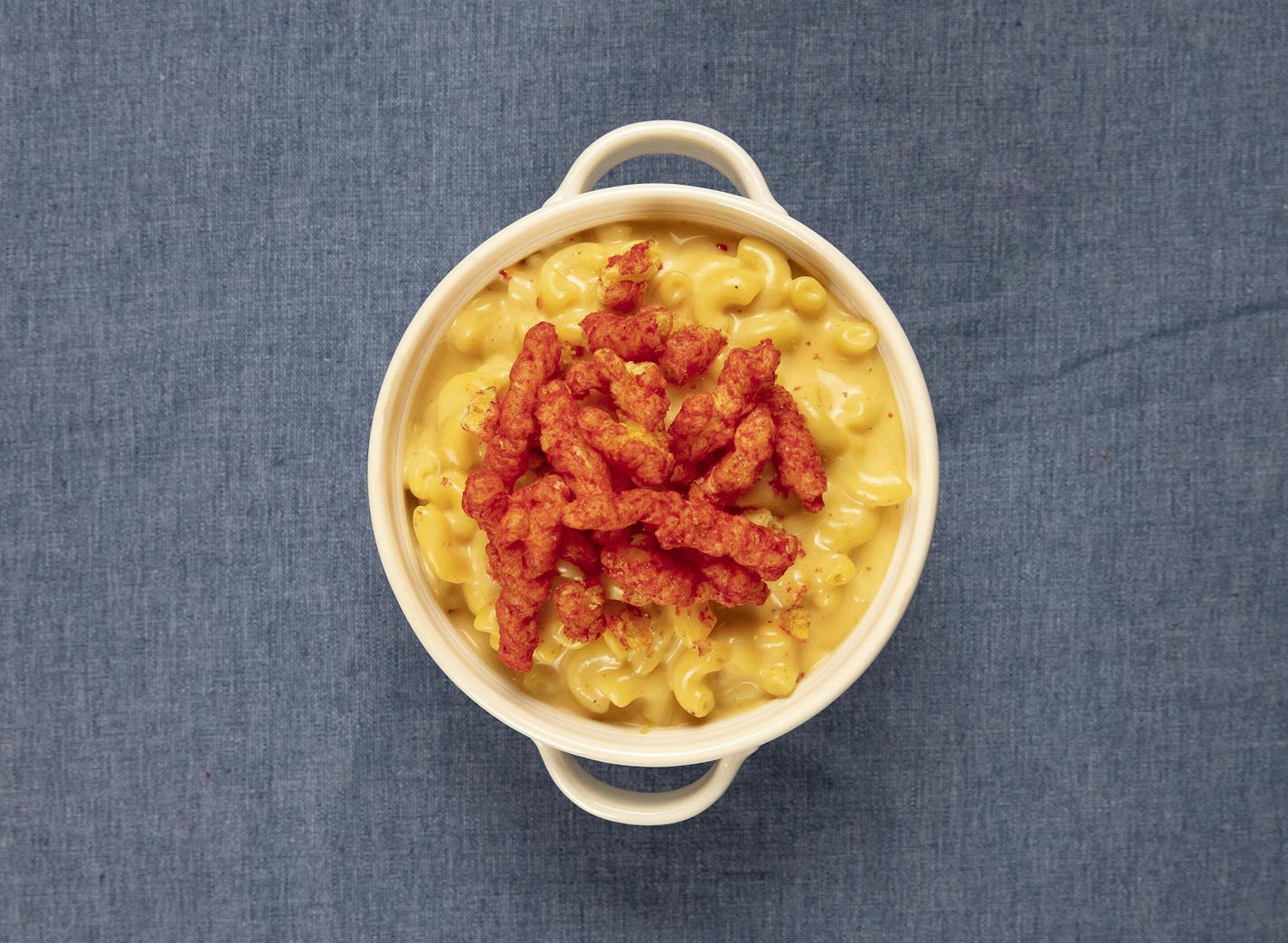 Hot Mac 'N' Cheese from Justin Sutherland's "Northern Soul" cookbook. Photo: Asha Belk.