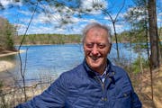 Robert Gross at Walden Pond. photo by