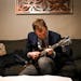 "Live From Here" host Chris Thile practiced his mandolin during a break from rehearsals at Minneapolis' State Theater in March. He subsequently announ