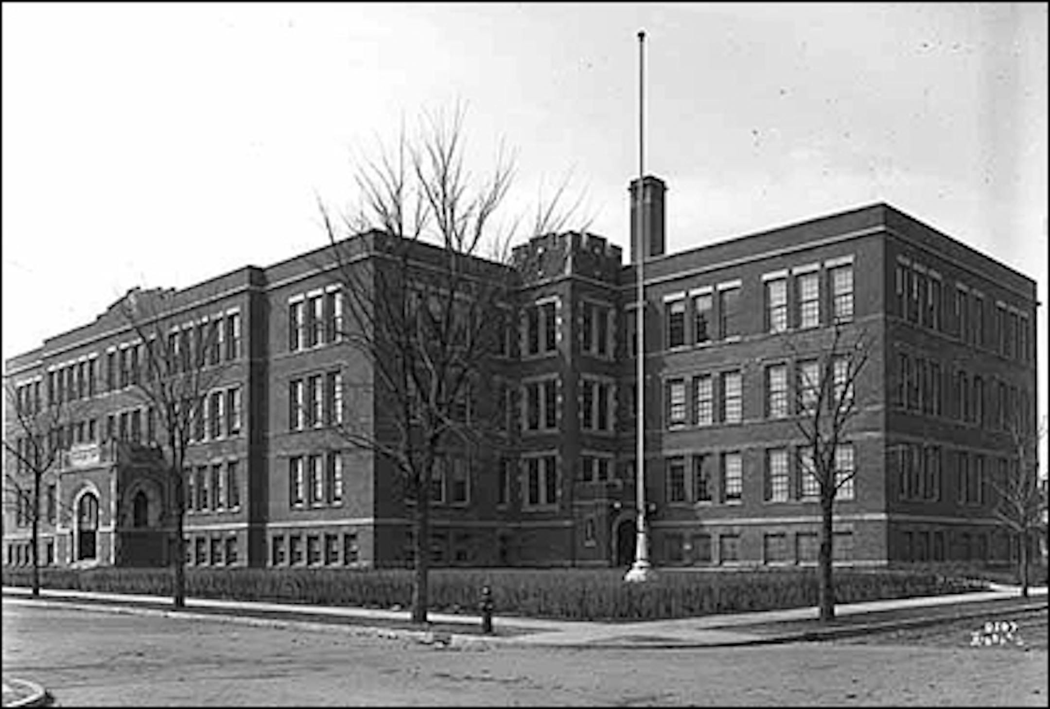 North High, Minneapolis, in about 1915