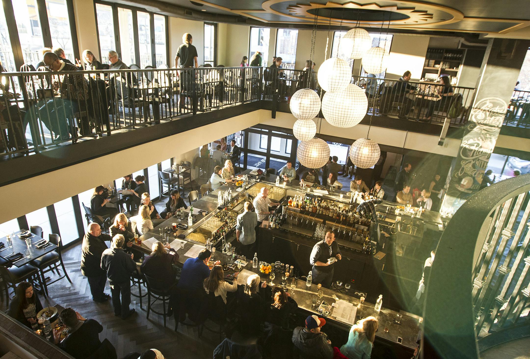 Coup d'Etat restaurant in Minneapolis March 14, 2014. (Courtney Perry/Special to the Star Tribune)