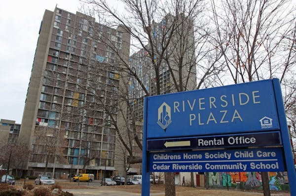 Riverside Plaza apartments in Minneapolis