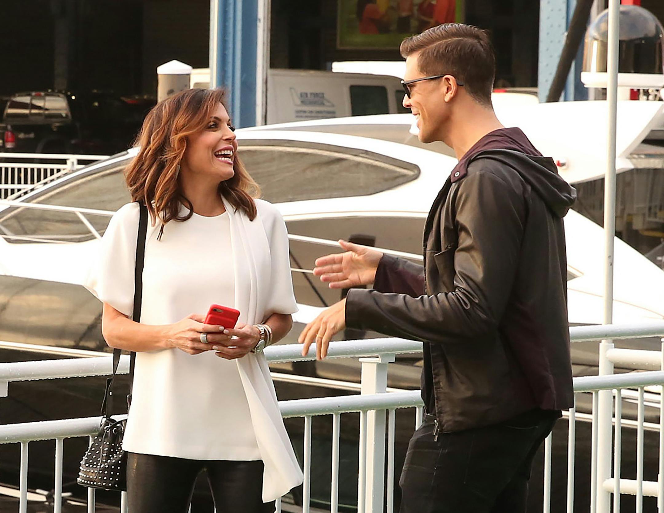 BETHENNY & FREDRIK -- Pictured: (l-r) Bethenny Frankel, Fredrik Eklund -- (Photo by: Greg Endries/Bravo) ORG XMIT: Season:1
