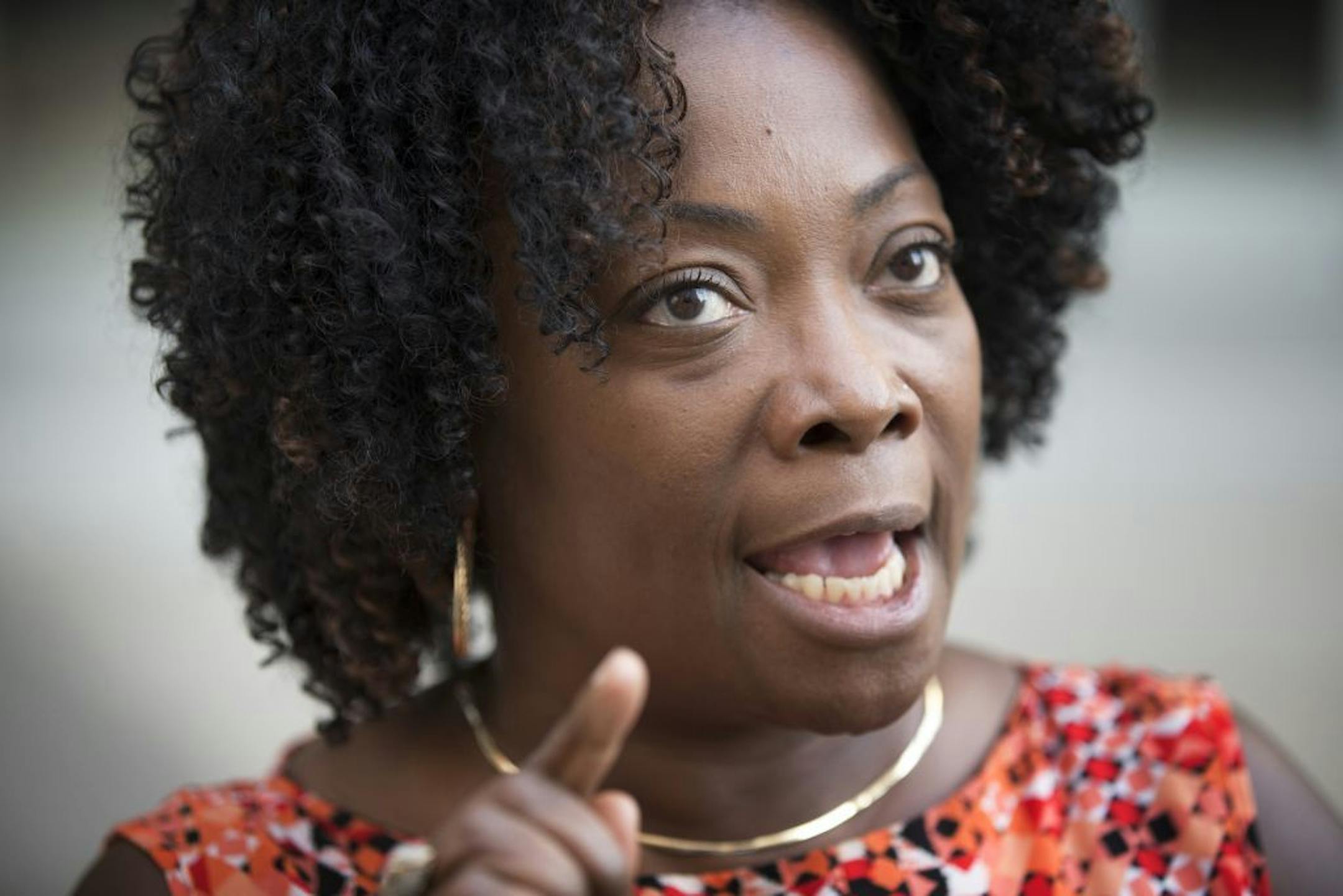 Community Action of Minneapolis employee Michelle Brown, seen in 2015, testified Friday in U.S. District Court against the agency's former CEO, Bill Davis.