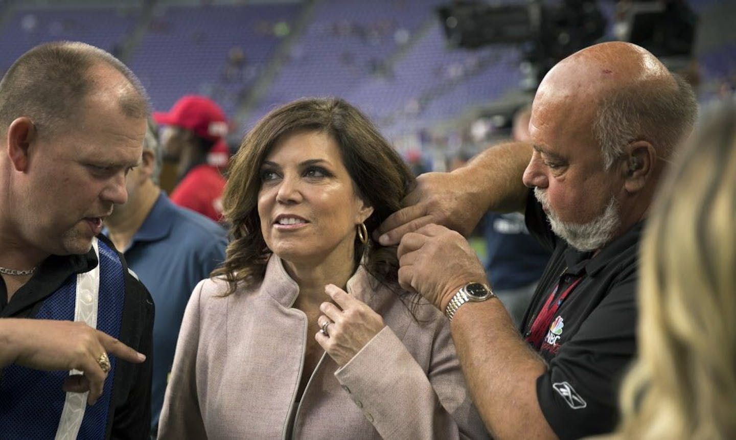 Minnesota s Michele Tafoya A sports reporter in a man s world