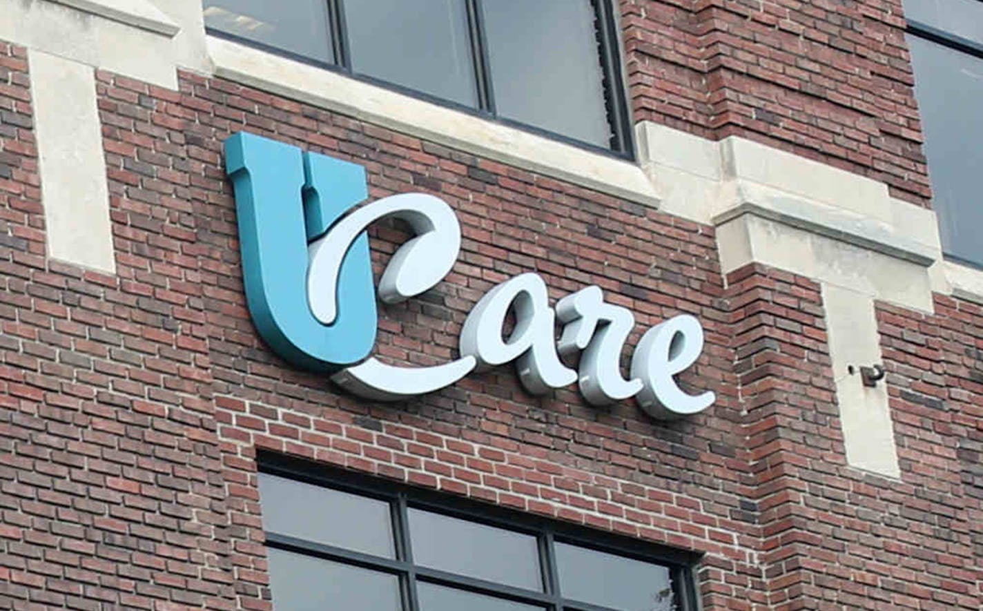 UCare headquarters in Minneapolis. (AP Photo/Jim Mone)