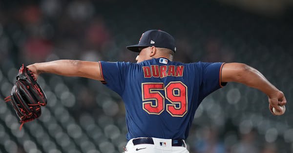 Jhoan Duran is expected to be the Twins’ main rally-stopper in the 2023 bullpen.