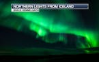 Northern Lights From Iceland October 12th, 2021