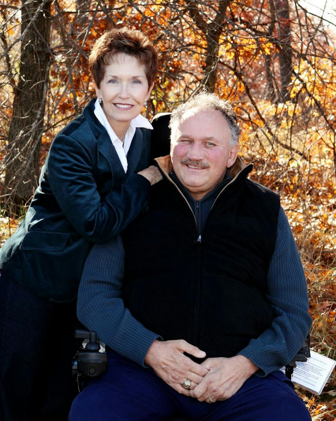 Carol Ledoux and her late husband, Scott Ledoux