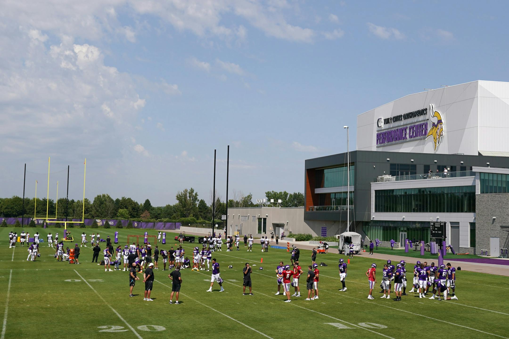 Minnesota Vikings held practice Friday. ] ANTHONY SOUFFLE • anthony.souffle@startribune.com