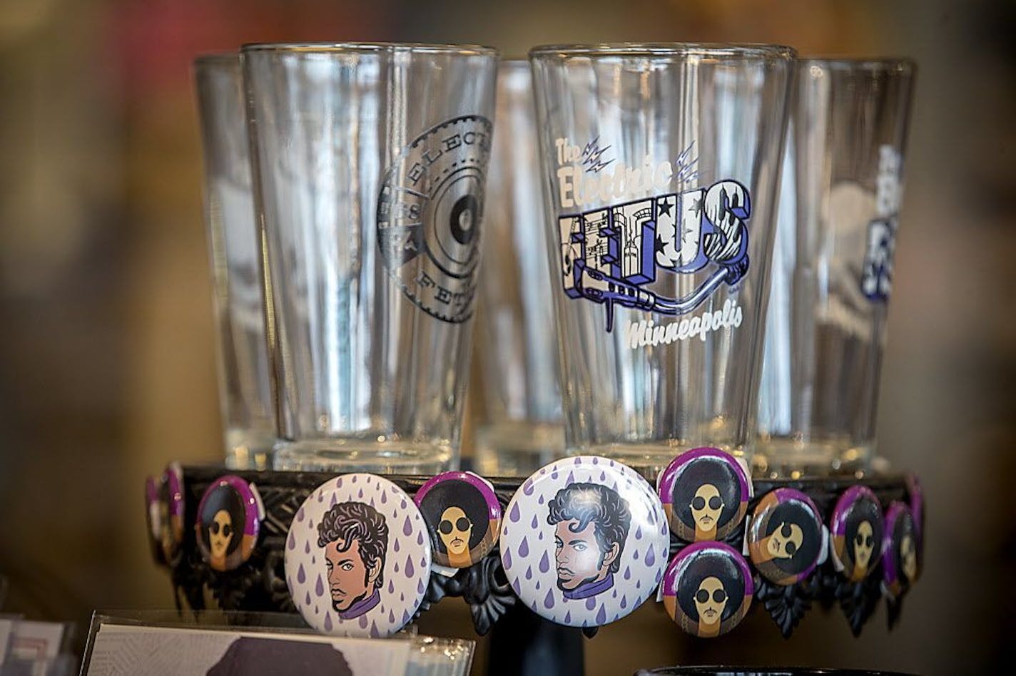 One can purchase anything from vinyl records, cassette tapes, and Prince memorabilia at Electric Fetus , Friday, June 1, 2018 in Minneapolis, MN.