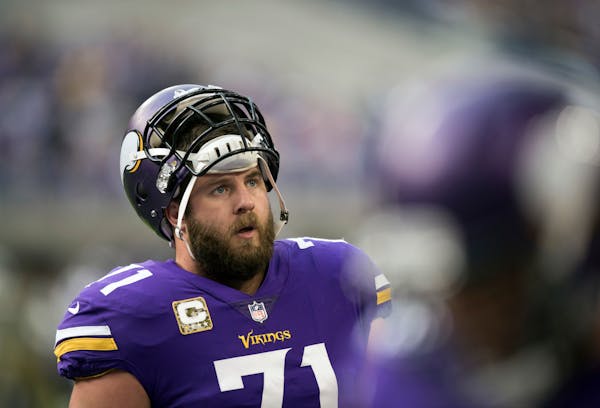 Vikings tackle Reiff expected to play against the Lions on Sunday