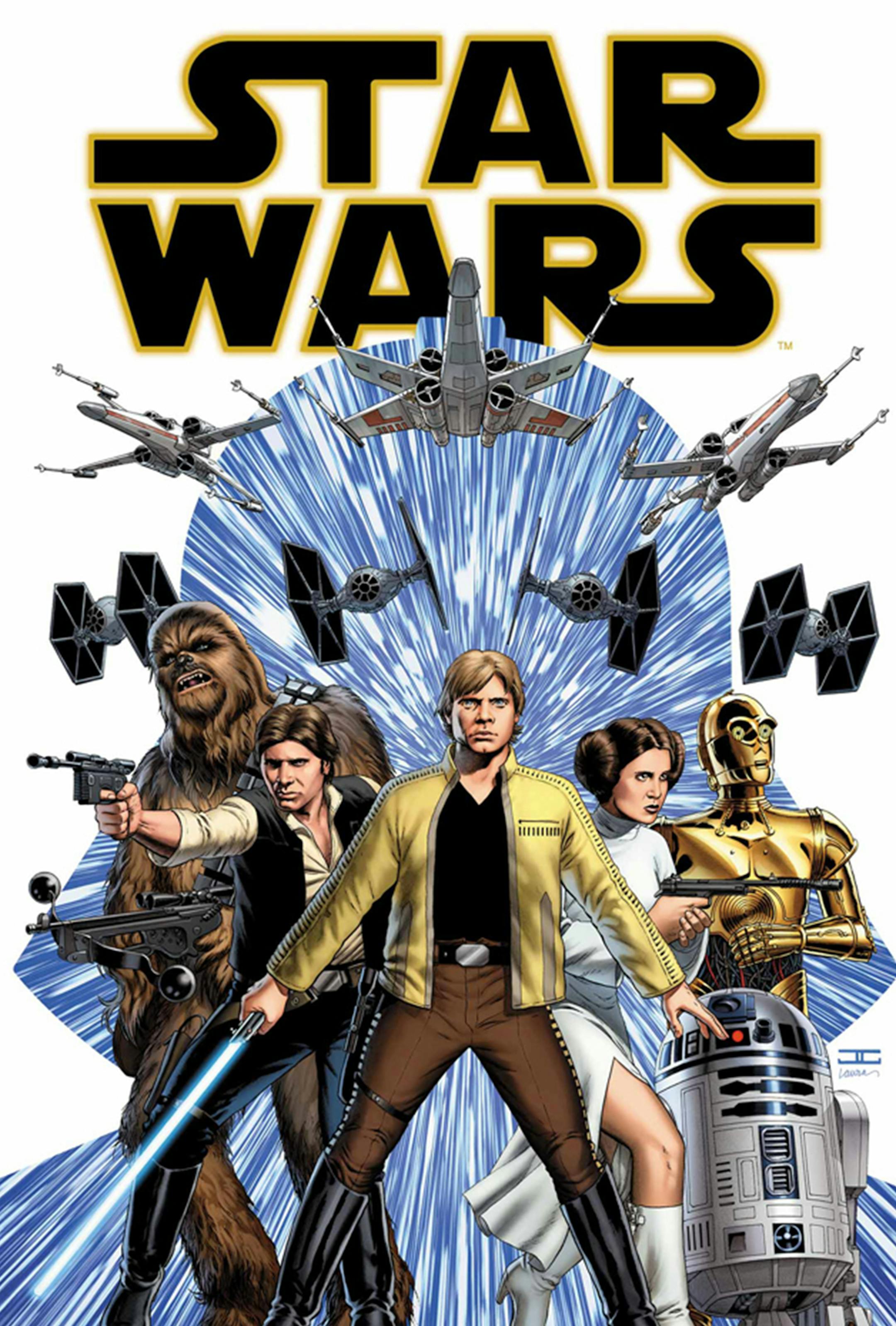 The "main" cover to "Star Wars" #1, which has many, many variant covers. (Photo courtesy Marvel Entertainment Inc./TNS) ORG XMIT: 1162568