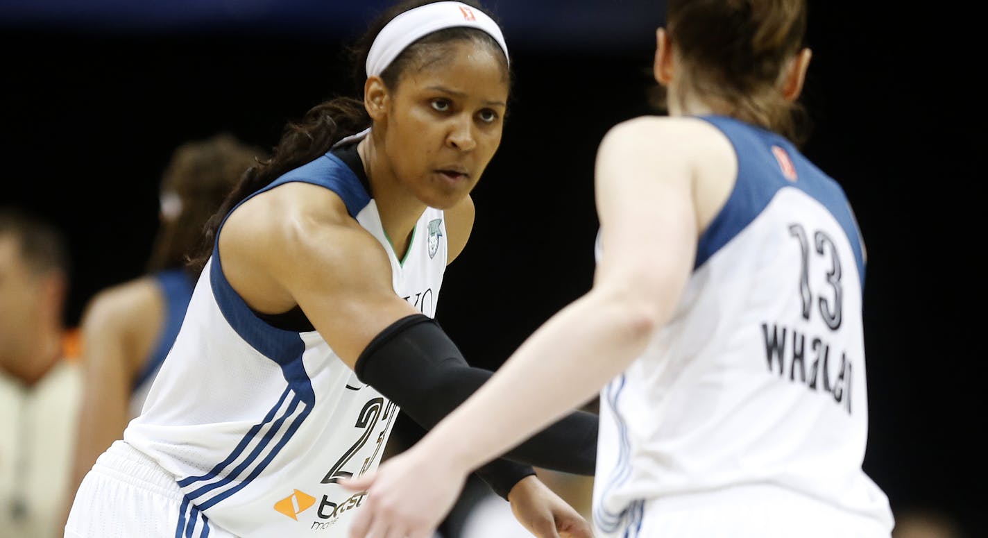 Maya Moore scored 29 points in a losing effort on Friday.