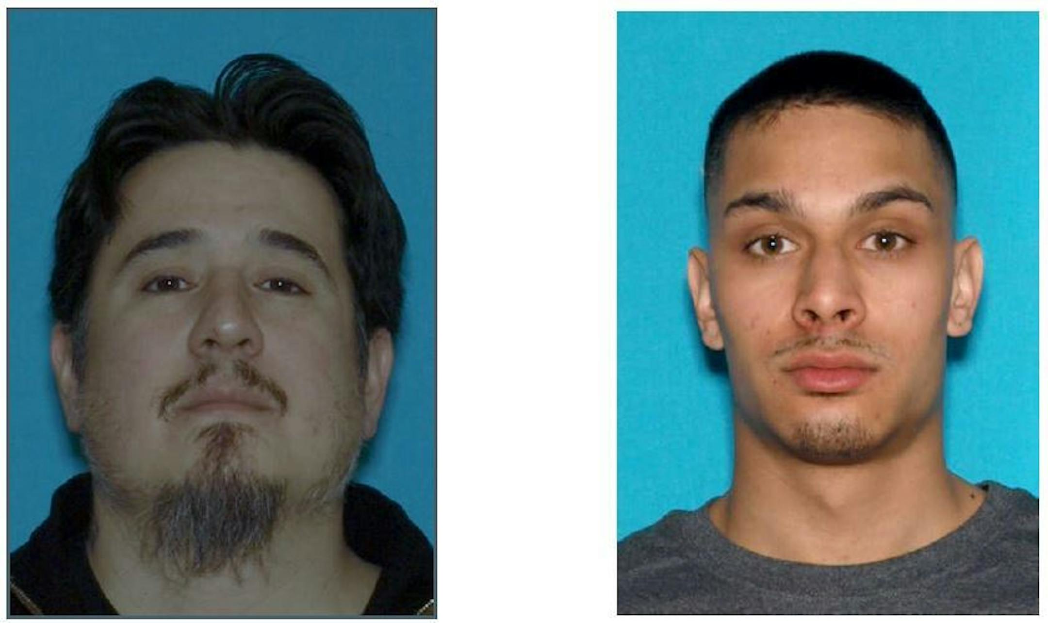 Authorities have charged Marchello Anthony Cimmarusti, left, in the killing of Rose Downwind, and Christopher John Davis in the concealment of her body.
