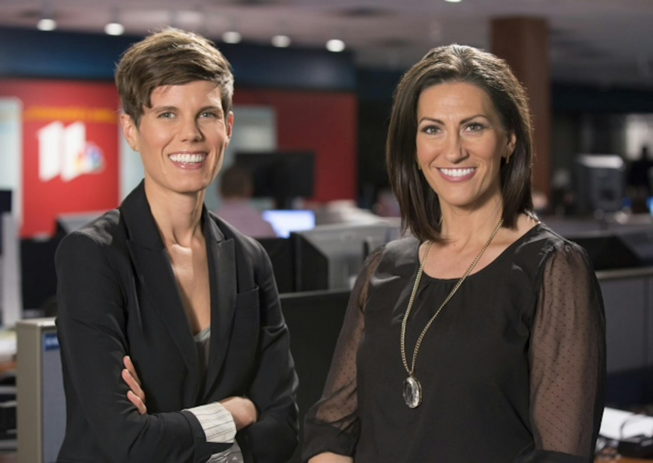 Jana Shortal, left, and Rena Sarigianopoulos.