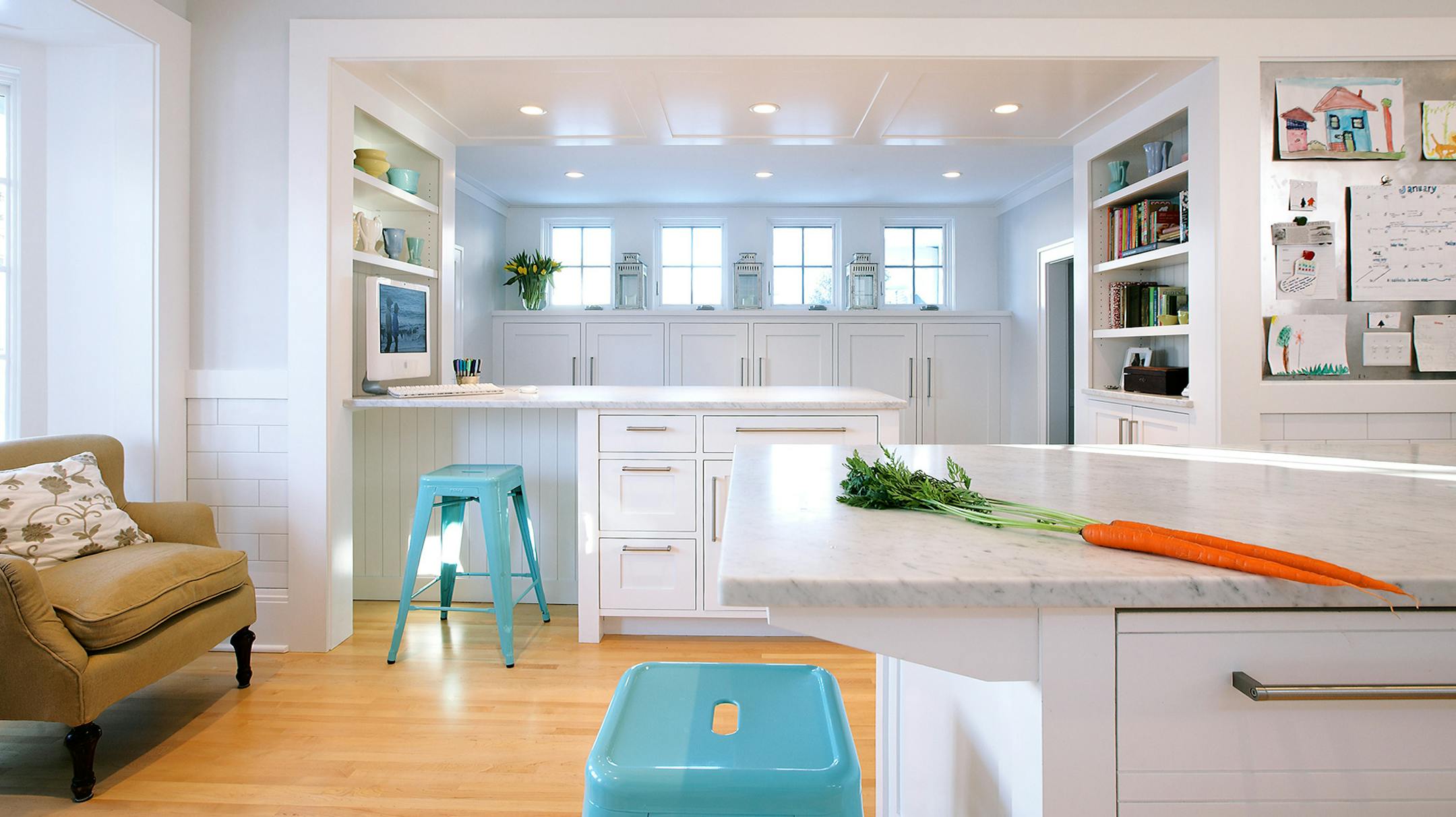 Everyday Solutions: Mudroom addition by Todd Hansen, Albertsson Hansen Architecture. Credit Adan Torres