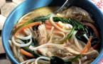 Thai Chicken Noodle Soup can help make spring cold sufferers feel a little better.